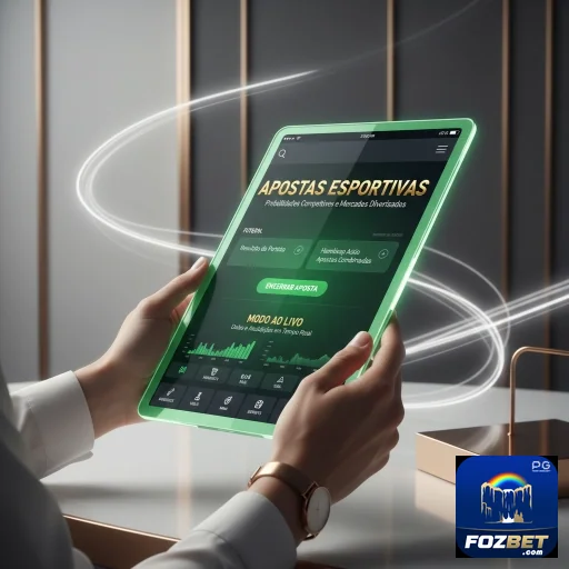 Acesso à fozbet em dispositivo móvel com foco em apostas.