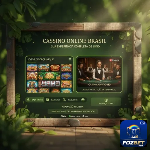 Interface da plataforma fozbet com jogos de jackpot em destaque.