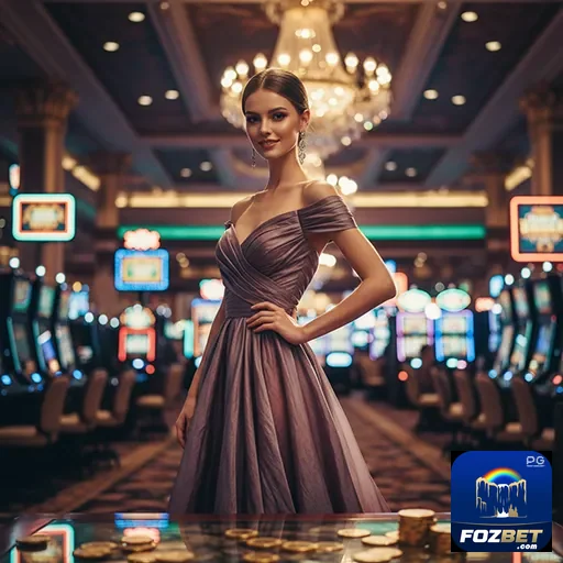 Jogos de slots na fozbet com ambiente sofisticado.