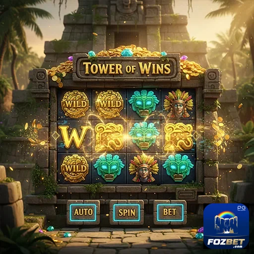 Jogadores conhecem slots 'Tower of Wins' no fozbet.