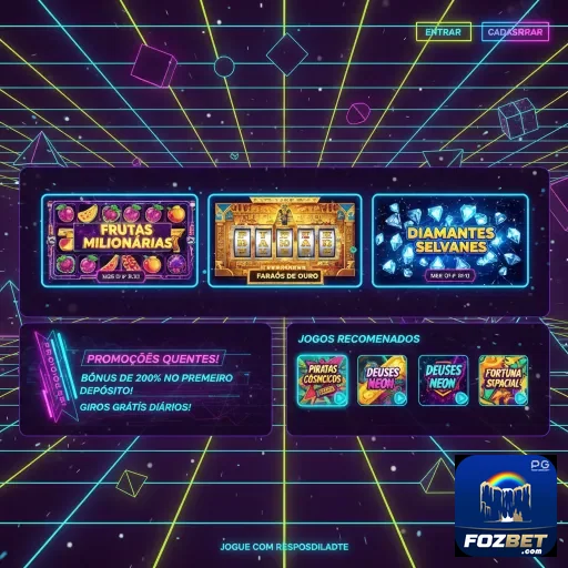 Slots vibrantes e promoções no fozbet.